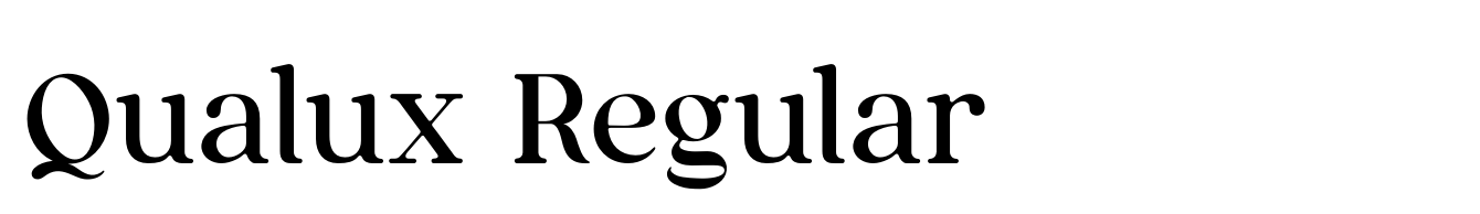 Qualux Regular